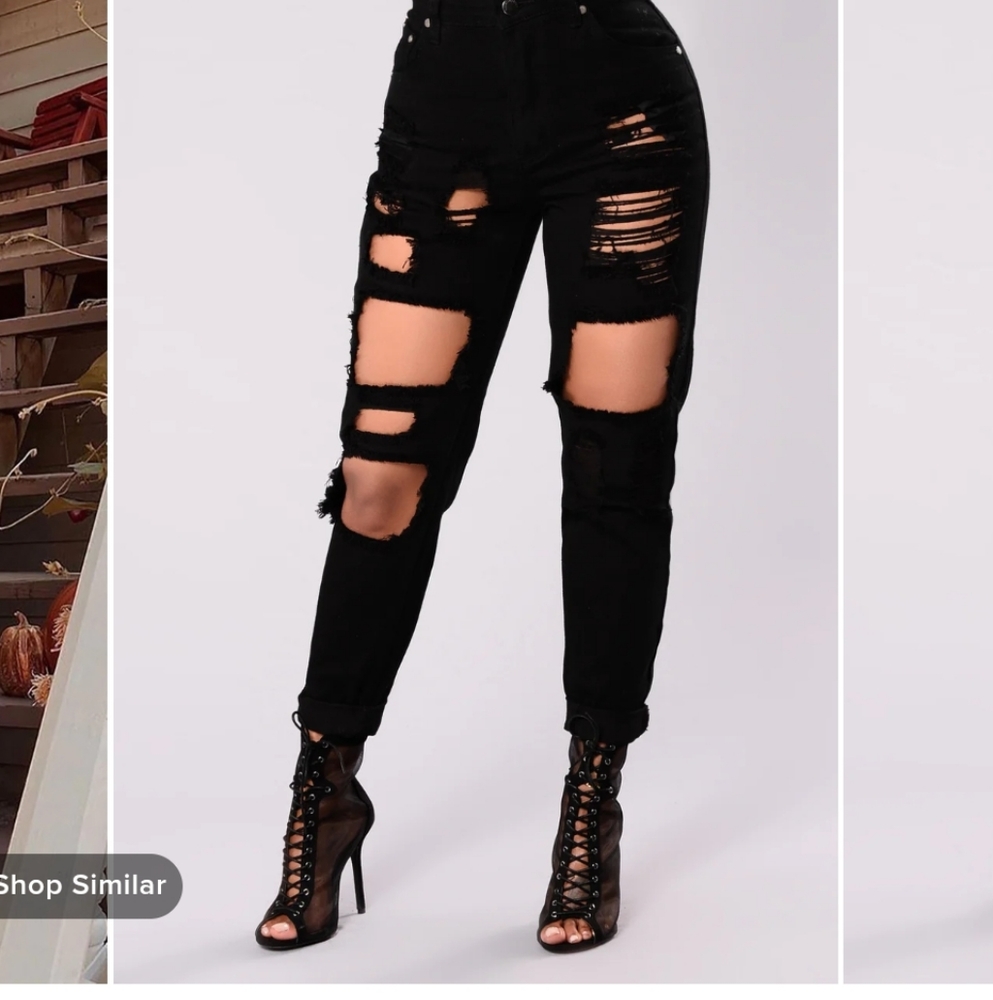Bad to the bone Boyfriend Jeans
